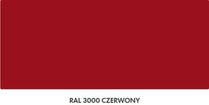 Śnieżka Emalia Supermal chlorokauczukowa czerwony jasny RAL 3020   900ml