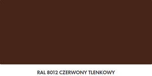 Śnieżka Emalia Supermal chlorokauczukowa czerwony tlenkowy RAL 8012 900ml