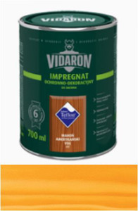 Vidaron Impregnat Ochronno - Dekoracyjny sosna złocista mat 4,5l