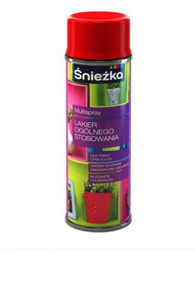 Śnieżka Multispray Lakier Ogólnego Stosowania biały połysk 400ml