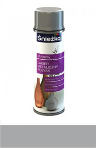 Śnieżka Multispray Lakier Połysk Metaliczny chrom 400ml