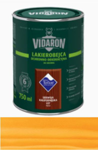 Vidaron Lakierobejca Ochronno - Dekoracyjna sosna złocista połysk 750ml