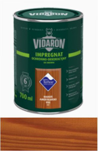 Vidaron Impregnat Ochronno - Dekoracyjny teak naturalny mat  700ml