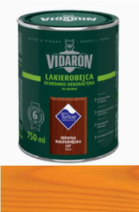 Vidaron Lakierobejca Ochronno - Dekoracyjna robinia akacjowa połysk 750ml