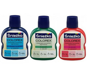 Śnieżka Pigment Colorex seledynowy 10ml