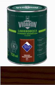 Vidaron Lakierobejca Ochronno - Dekoracyjna wenge afrykańskie połysk 400ml