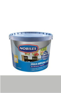 Nobiles Emalia Akrylowa Hydro biała 400ml