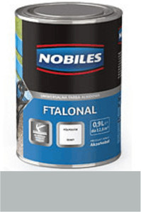 Nobiles Emalia Ftalonal popielaty 5l