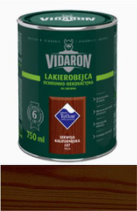 Vidaron Lakierobejca Ochronno - Dekoracyjna palisander indyjski połysk  750ml