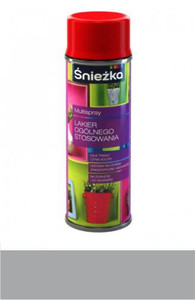 Śnieżka Multispray Lakier Ogólnego Stosowania srebrny 400ml