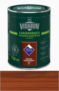 Vidaron Lakierobejca Ochronno - Dekoracyjna mahoń amerykański połysk 400ml