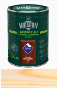 Vidaron Lakierobejca Ochronno - Dekoracyjna bezbarwna połysk  750ml