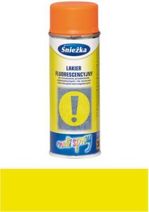 Śnieżka Multispray Lakier Fluorescencyjny żółty cytrynowy 400ml