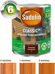 Sadolin Impregnat Classic drzewo wiśniowe mat 750ml