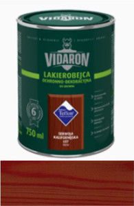 Vidaron Lakierobejca Ochronno - Dekoracyjna mahoń szlachetny połysk 750ml