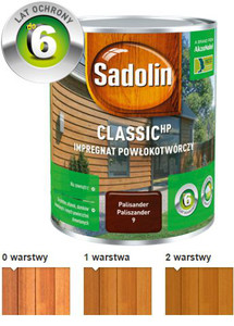 Sadolin Impregnat Classic orzech włoski mat 10l